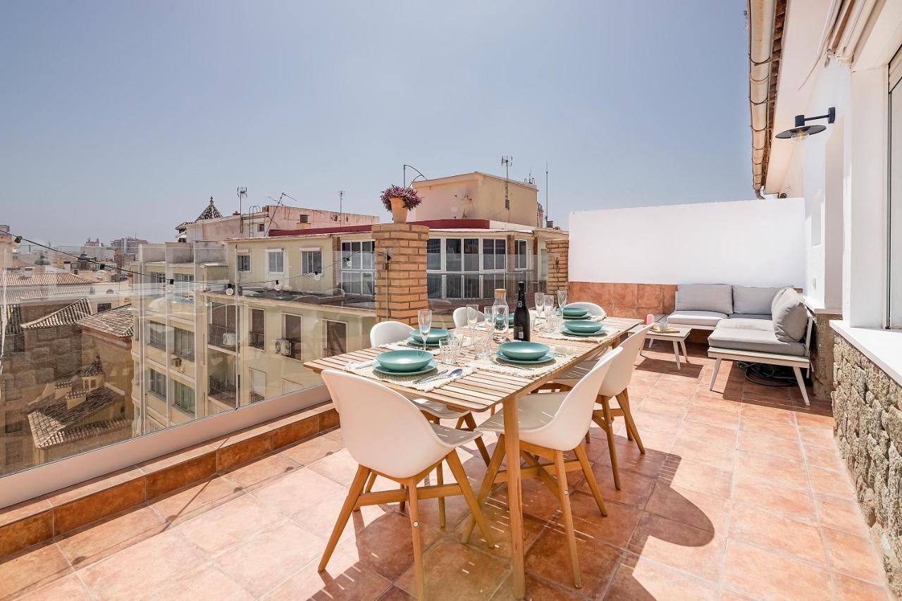 Homey Apt- Atico Con Vistas A La Catedral Màlaga Exteriér fotografie
